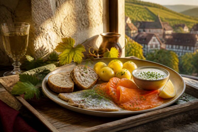Assiette nordique alsacienne : origine et recette