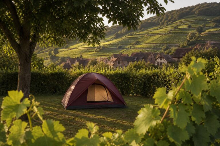 Camping à Kaysersberg : où planter sa tente sur la route des vins