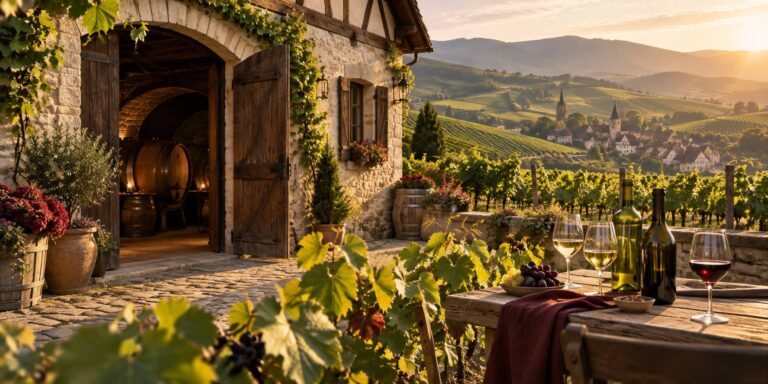 Caves à vin en Alsace : lesquelles visiter sur la route des vins